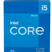 英特尔(Intel)12代酷睿 i5-12400F 台式机CPU处理器6核12线程